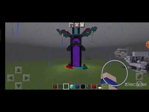 Minecraft Excalibur sword nether portal