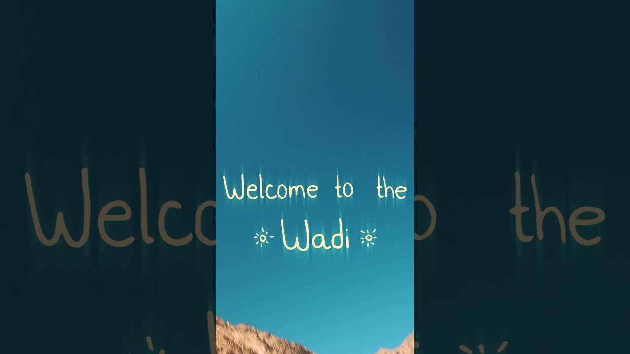 Fe el Wadi 2023 - Welcome to Wadi