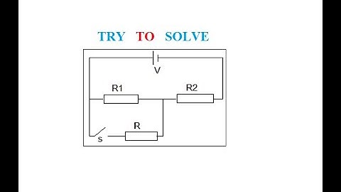62) How does the current in resistors (R1) and (R2) change when the switch is closed?