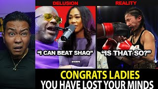 Delusion Cannot Defeat Biology, She Challenges Shaq....