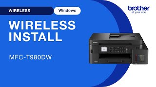 MFCT980DW wireless setup - Windows