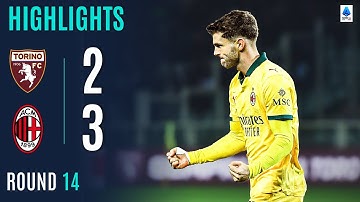 TORINO-MILAN 2-3 | HIGHLIGHTS | Pulisic The Hero For The Rossoneri | Serie A 2025/26