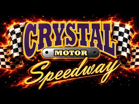 Crystal motor speedway on a Saturday with jay and shan.