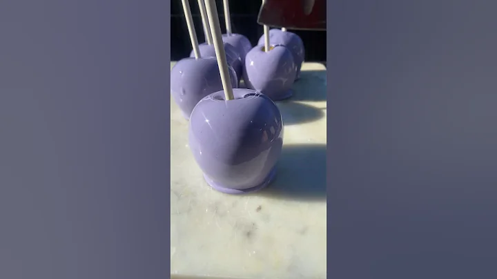 Take me back to fair season! | Candied Apples #flychefaldenb #foodie #recipe #sweets