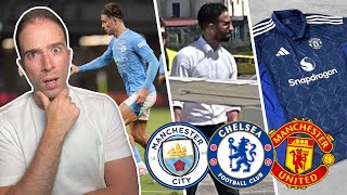 Chelsea Want GREALISH?! | Did Amorim Talk With Chelsea? | Manchester United BLUE 24/25 Kit?