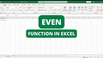 What is the Use of Even Function in Excel