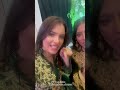 الممثلة فاطمة الزهراء قنبوع مع رجاء وعمر بلمير في حفل عقيقة مريم اصواب 