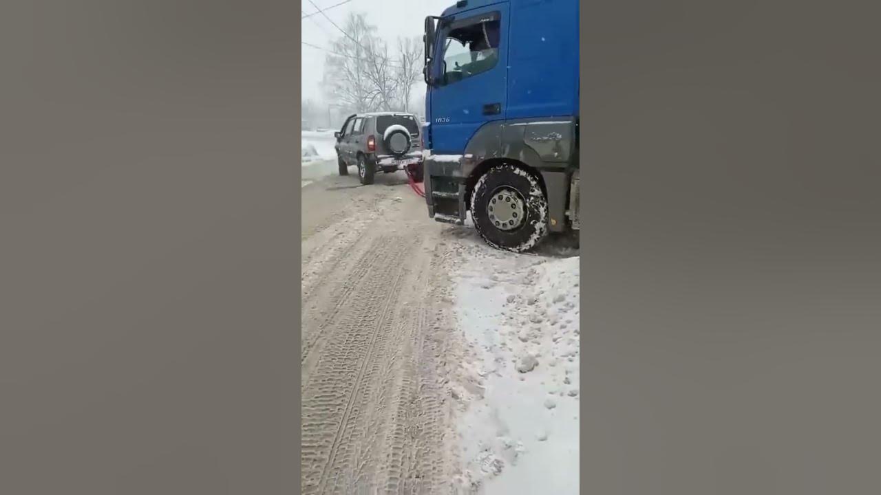 субару тянет фуру