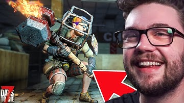 SLEDGEHAMMER STEALTH HAMMER! | 7 Days to Die: JaWoodle