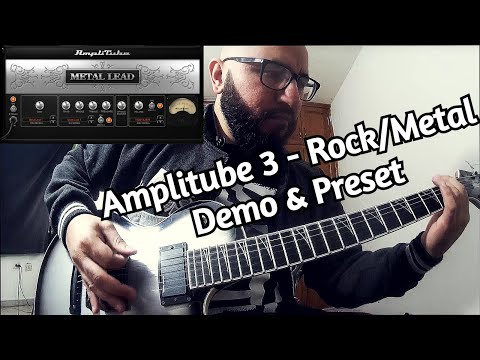 Amplitube 3  - Rock/metal demo + free preset. You asked, here is how i got this - amnerhunter.com