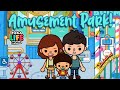Family vacation day at the Amusement Park | Toca life world