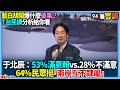 【94要客訴】藍白胡鬧爆什麼後果？T台民調分析給你看！于北辰：53%滿意賴vs.28%不滿意！64%民眾挺「兩岸互不隸屬」