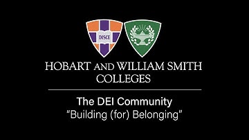 HWS DEI Community: Building (for) Belonging