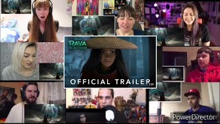 Raya and the Last Dragon Official Trailer Reaction Mashup