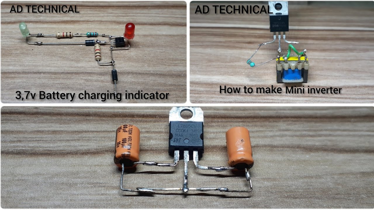Top 3 simple electronics projects #viral #youtubevideos #experiment ...