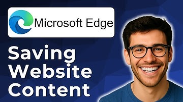 Saving website content with Microsoft Edge [2025 Easy Guide]