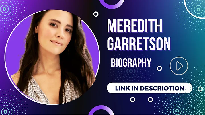 Meredith Garretson Biography, Wiki, Age, Family, N...