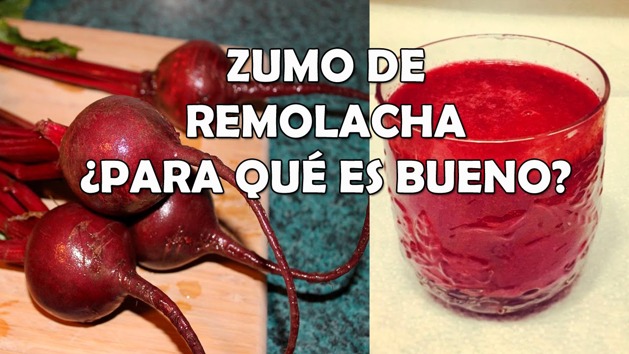 El jugo de remolacha para adelgazar