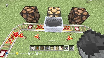 How To Make FLASHING LIGHTS in Minecraft! (Xbox 360 Edition)