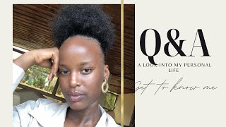 Q\&A| Get to know me!  #gettoknowme #firstvideo