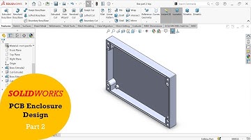PCB Enclosure Design SolidWorks | Part 2 | Box in SolidWorks| For Product Designers