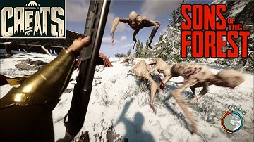 Sons Of The Forest - Cheat CODES | Spawn All Items, Demons, Kelvin, Virginia, logs, stones and more.