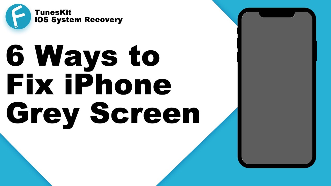How To Fix IPhone Grey Screen In 2022 6 Easy Ways YouTube