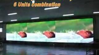 How to setup Flexible LED Curtain display easily-from test,install,configure  to video display