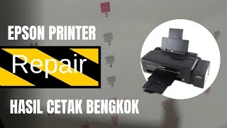 Cara Mengatasi Hasil Cetak Bengkok Dan Bergaris Printer Epson