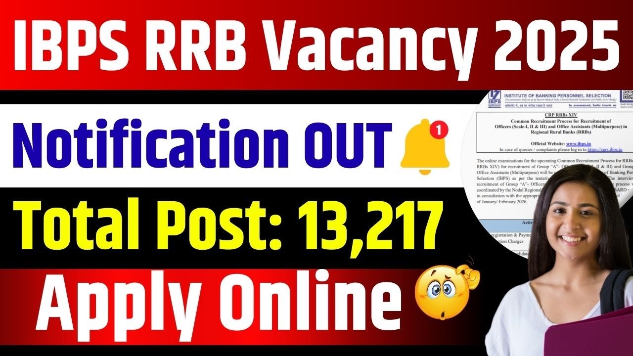 RRB Gramin Bank Vacancy 2025 | IBPS RRB 13127 Post | RRB Bank ...