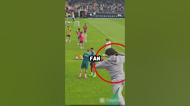Ronaldo Got Angry After What His Bodyguard Did to This Fan