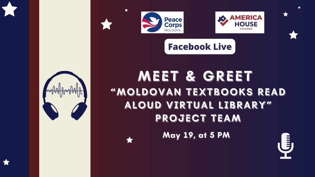 Meet & Greet the “Moldovan Textbooks Read Aloud Virtual Library” Project Team