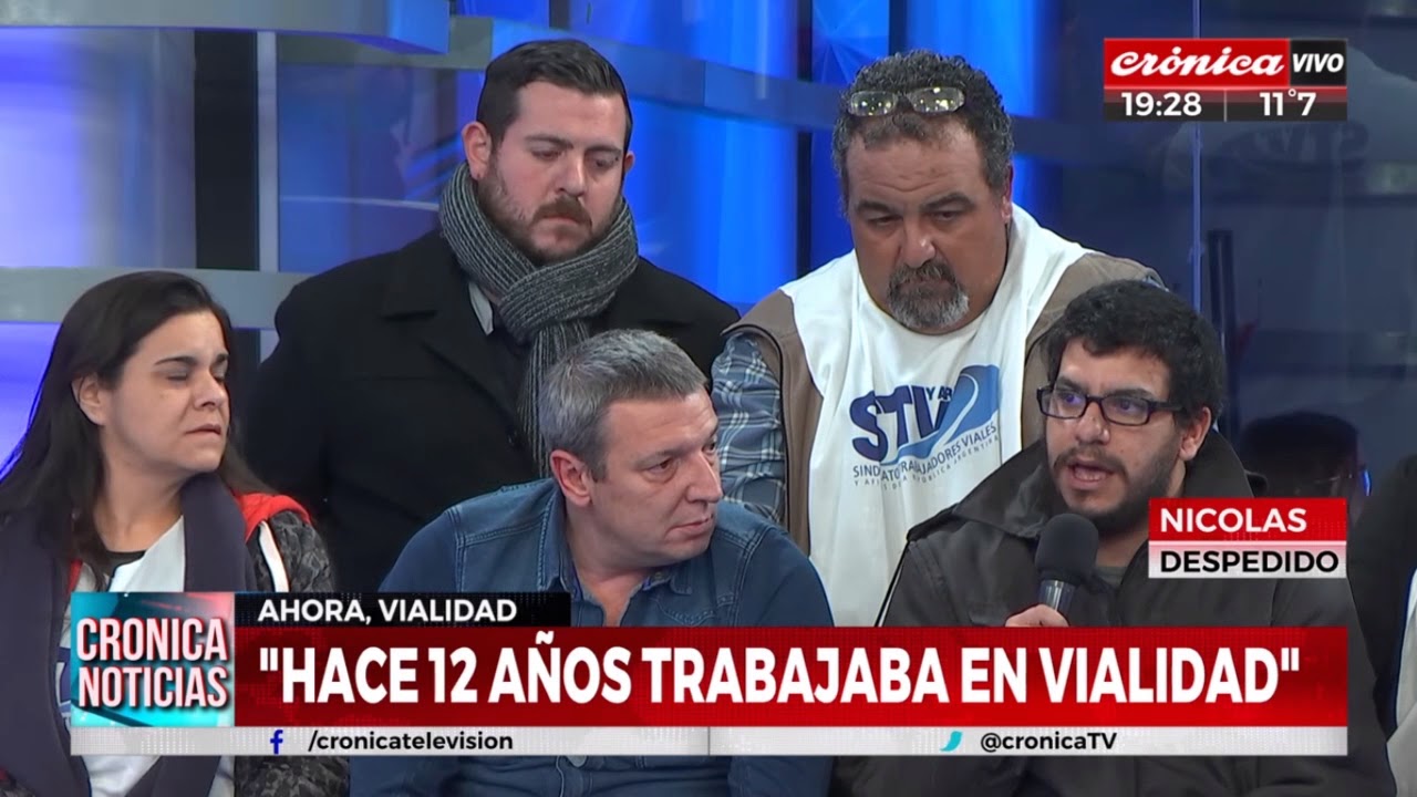 Trabajadores despedidos de vialidad nacional exigen paro general