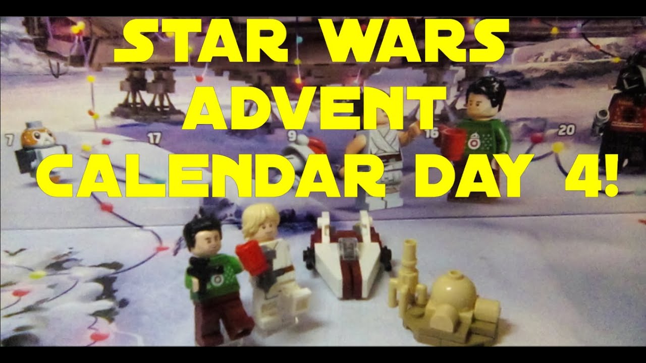 Lego STAR WARS Day 4 Advent Calendar - Farmer Luke!