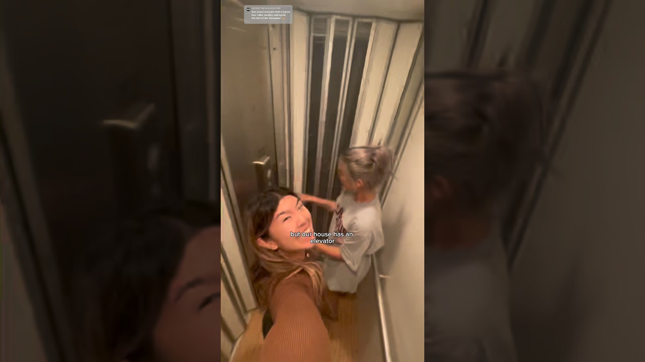 OUR HOUSE HAS AN ELEVATOR ?!?😱🛗  (house tour)