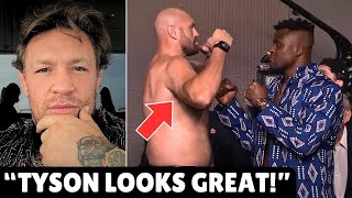 Conor McGregor REACTS To Francis Ngannou vs Tyson Fury, Logan Paul REVEALS Steroid Test Results...