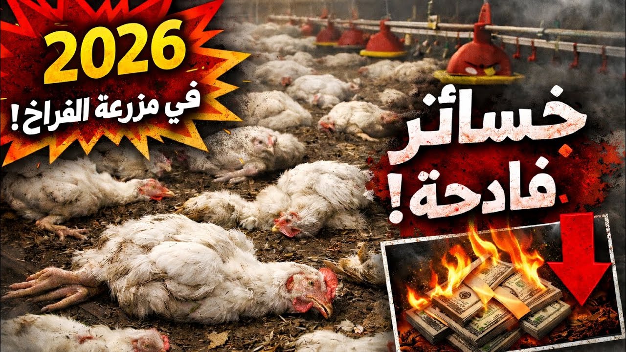 الفراخ ماتت في العنابر 