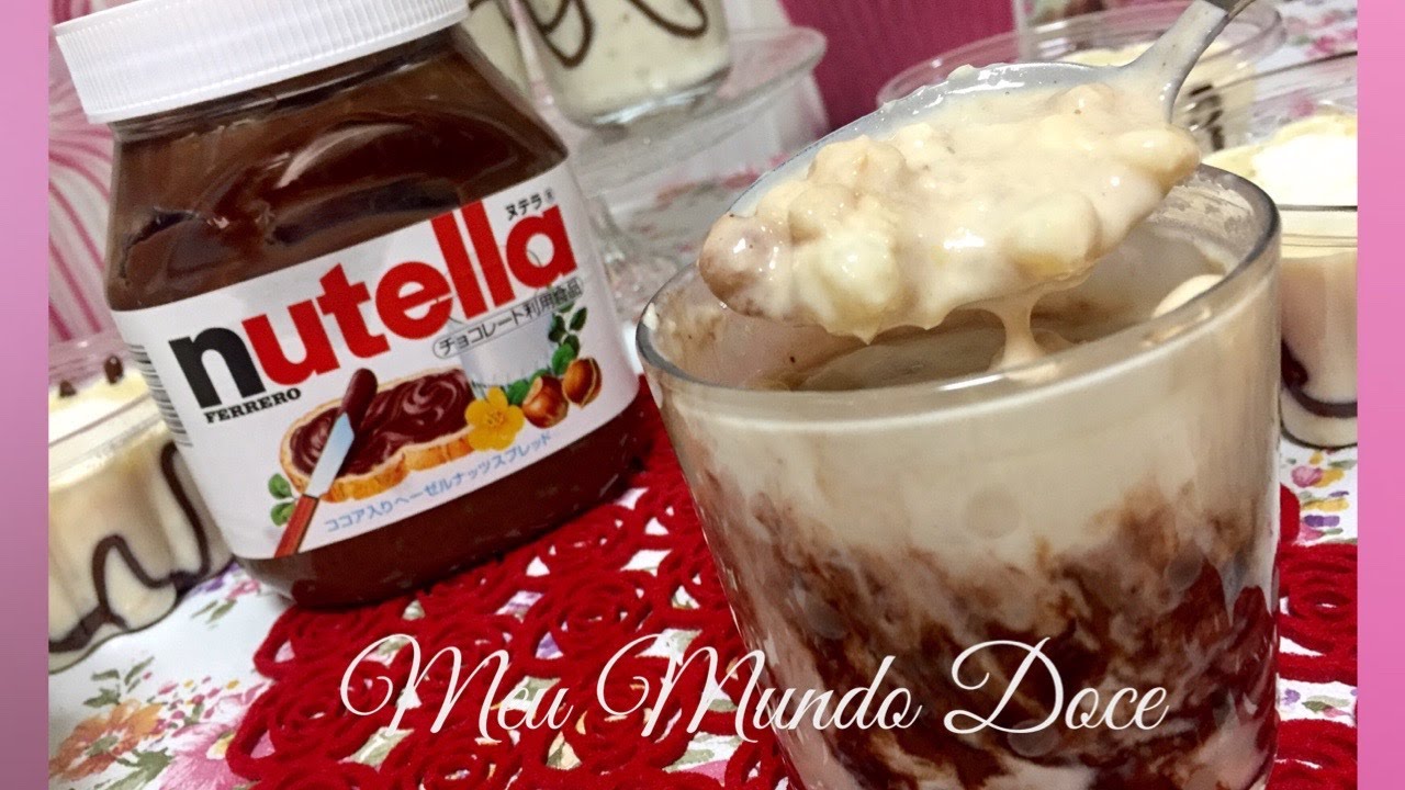 CANJICA 5 LEITES COM NUTELLA
