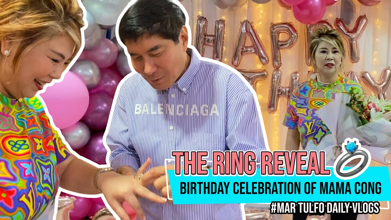 BIRTHDAY CELEBRATION OF MAMA CONG & VLOG TAKEOVER BY PAPA IDOL 🙃 | Maricel Tulfo-Tungol