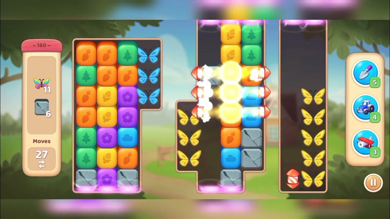 City Escape Garden Blast Story Level 160 YouTube