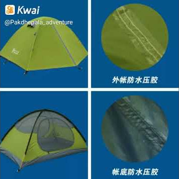 Tenda Hillman 2 Person Profesional Camping Tent