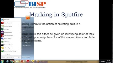 Marking and Color Categorization in Tibco Spotfire