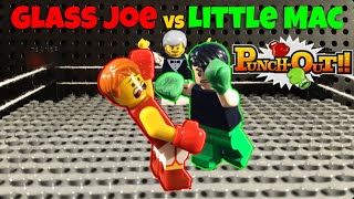 Punch Out Wii Recreated in Lego Stop Motion!