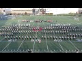 Ohio state marching band back to the future halftime show at practice 11 7 2015