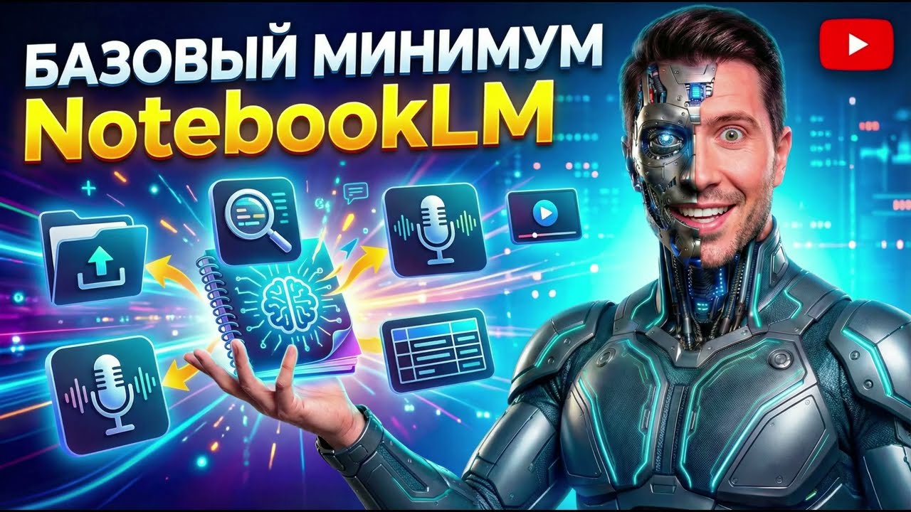 Как пользоваться NotebookLM в 2026? Базовый минимум!