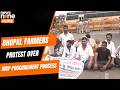 Bhopal Farmers Protest: Over Moong MSP Procurement, Demand E-Token System Abolition | News9