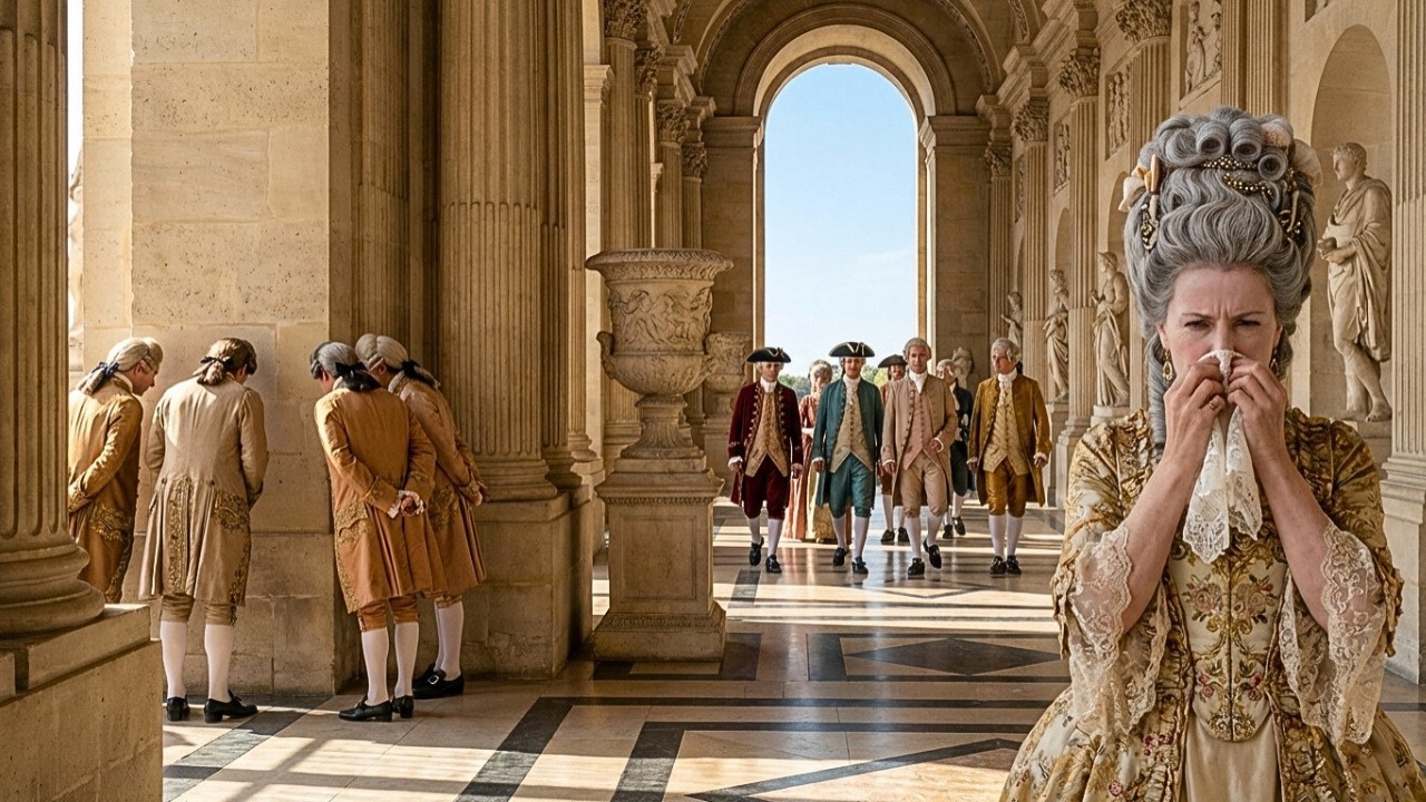 1682: Urina nos corredores e perucas com piolhos – A sórdida realidade de Versalhes