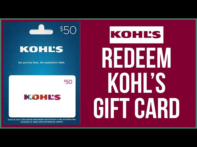 Kohl's Gift Card