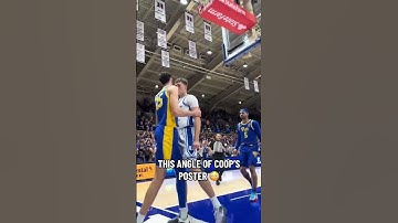 This angle of Cooper Flagg’s poster 😯 (via dukembb/TT)