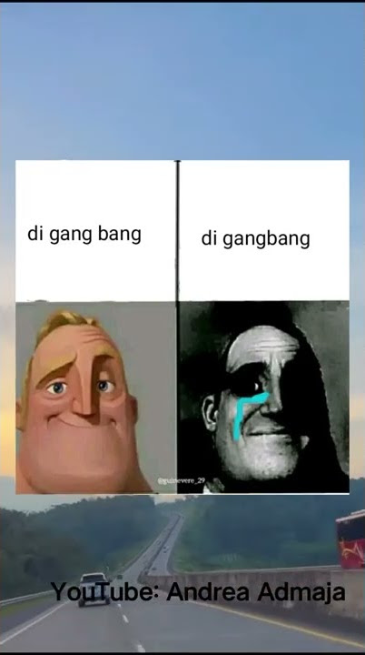 Di gang bang vs Di gangbang 🗿 #shorts